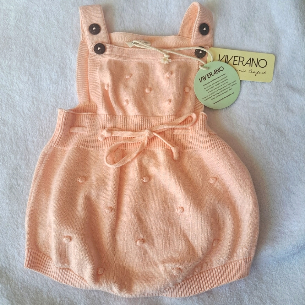 Nwt Viverano Organic Baby Girl 6-12 Months